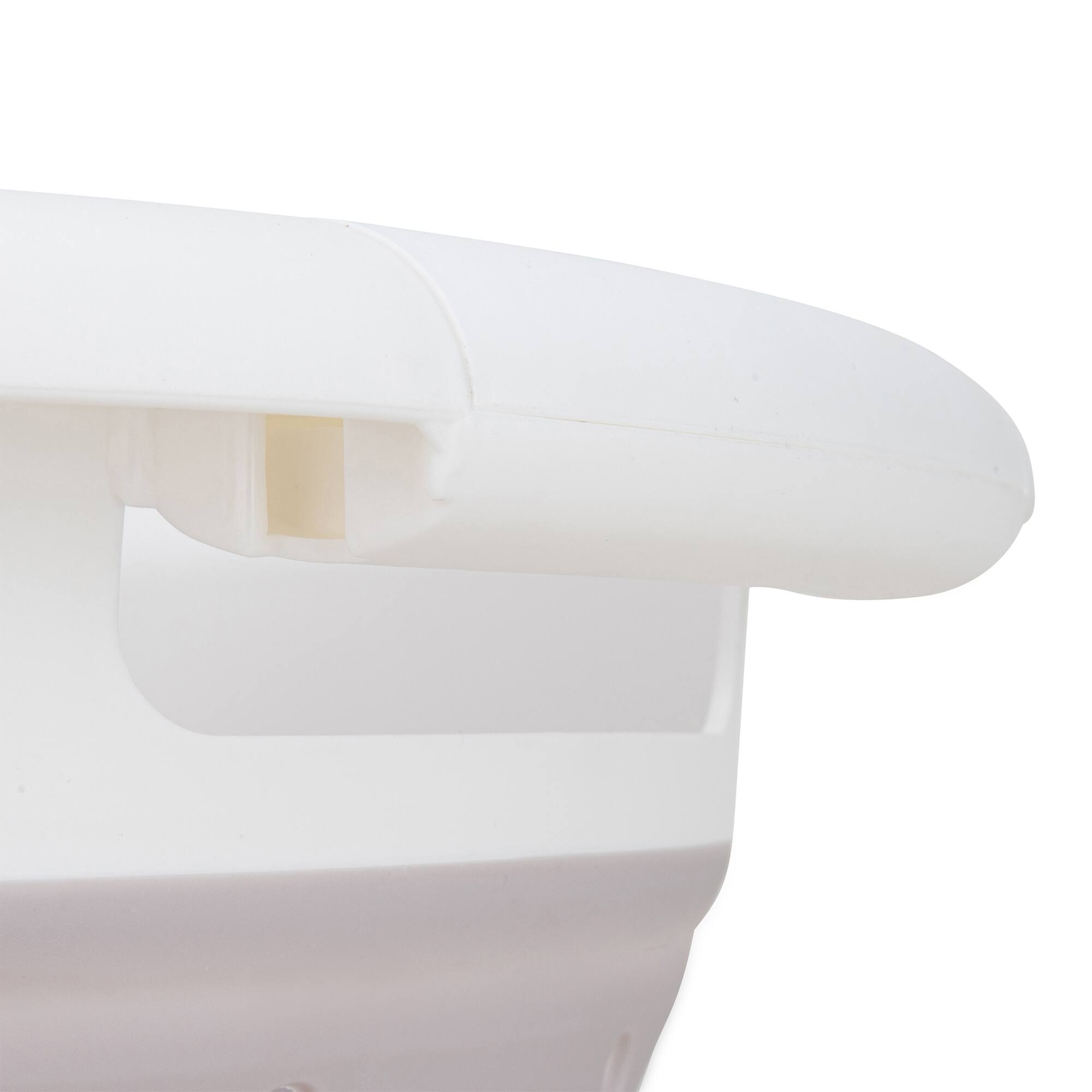 Alt View 4. Camco - Camco Collapsible Laundry Basket, Plastic Bin, Handles for Storage, Small, Taupe - White.