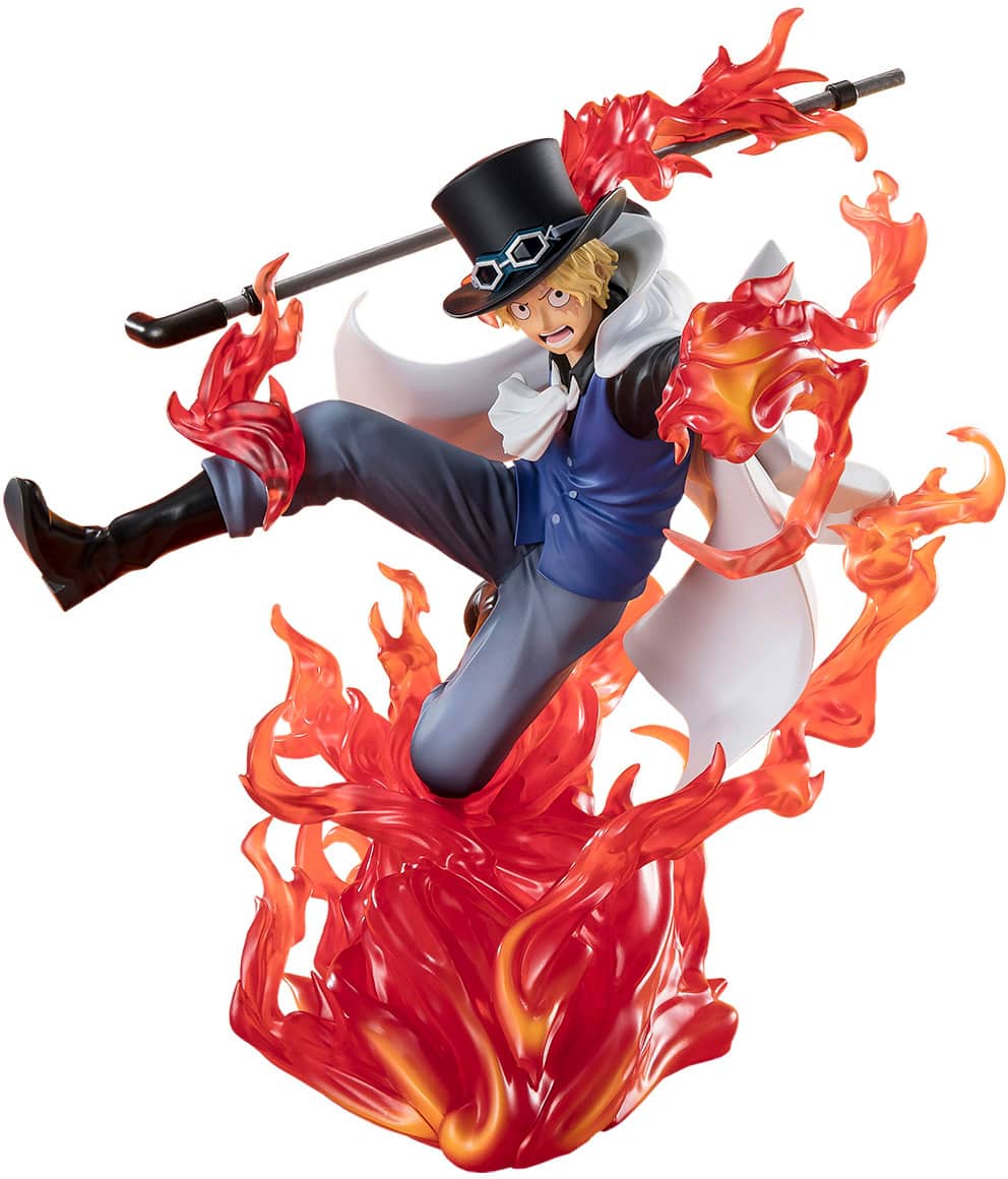 Bandai - Extra Battle Sabo - Fire Fist Rook Check - One Piece - Tamashii Nations Figuarts Zero 7.5" Figure - Front_Zoom
