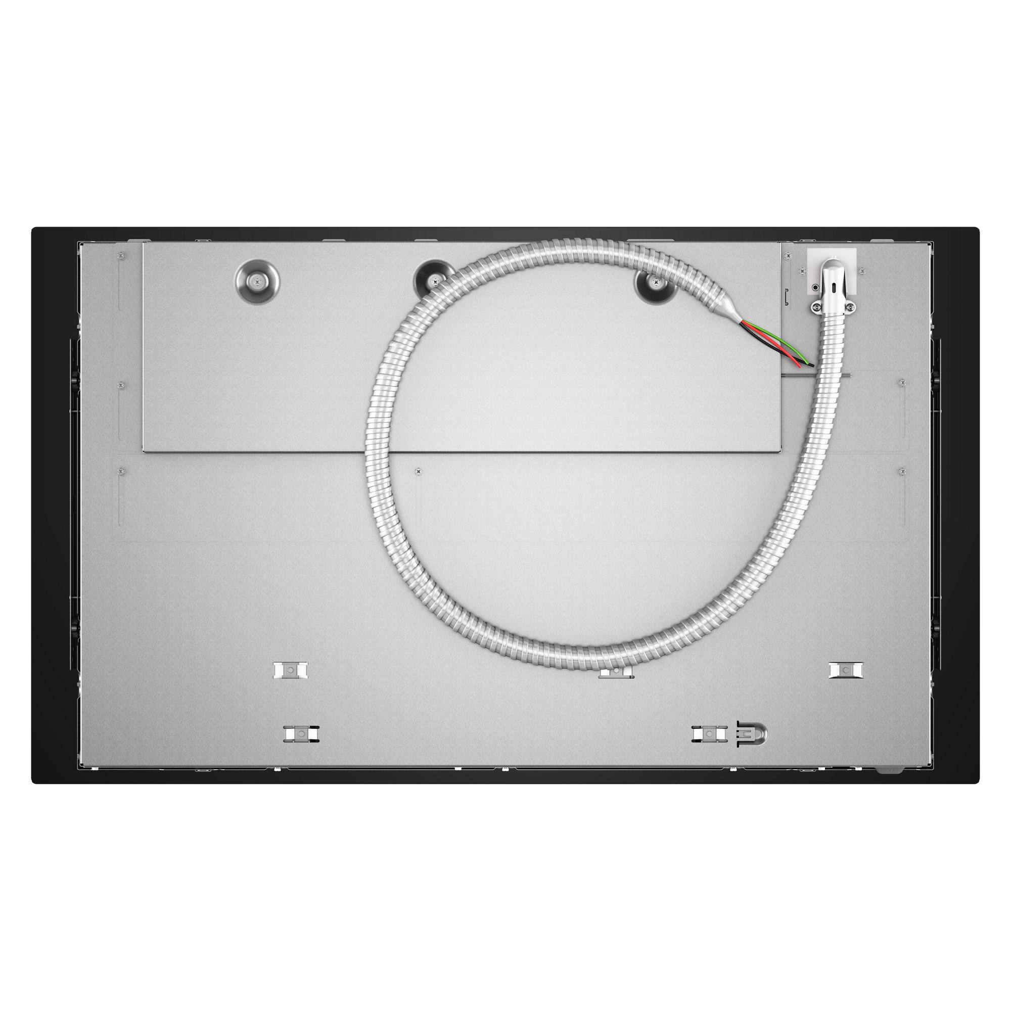 Back. KitchenAid - 36" Electric Induction Cooktop with 5 Cooking Zones and Temp Cook Induction Technology - Black.