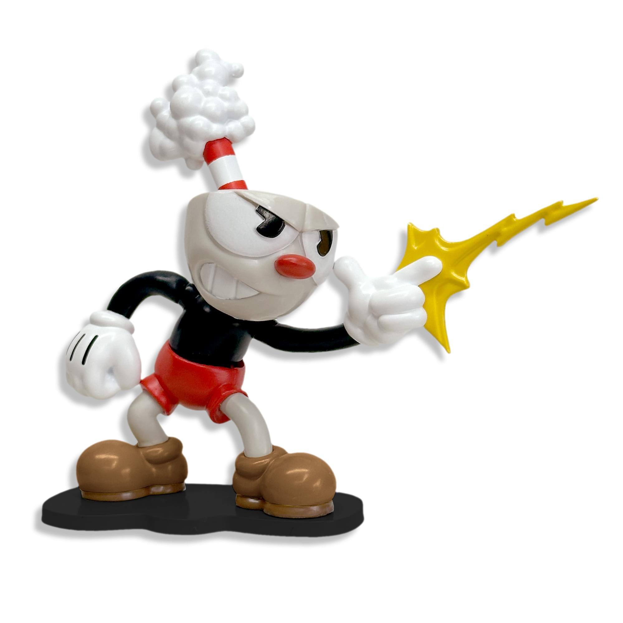 Alt View 4. Toynk - Cuphead Create-A-Figure 3-Inch Mini Figure | Cuphead - Red.