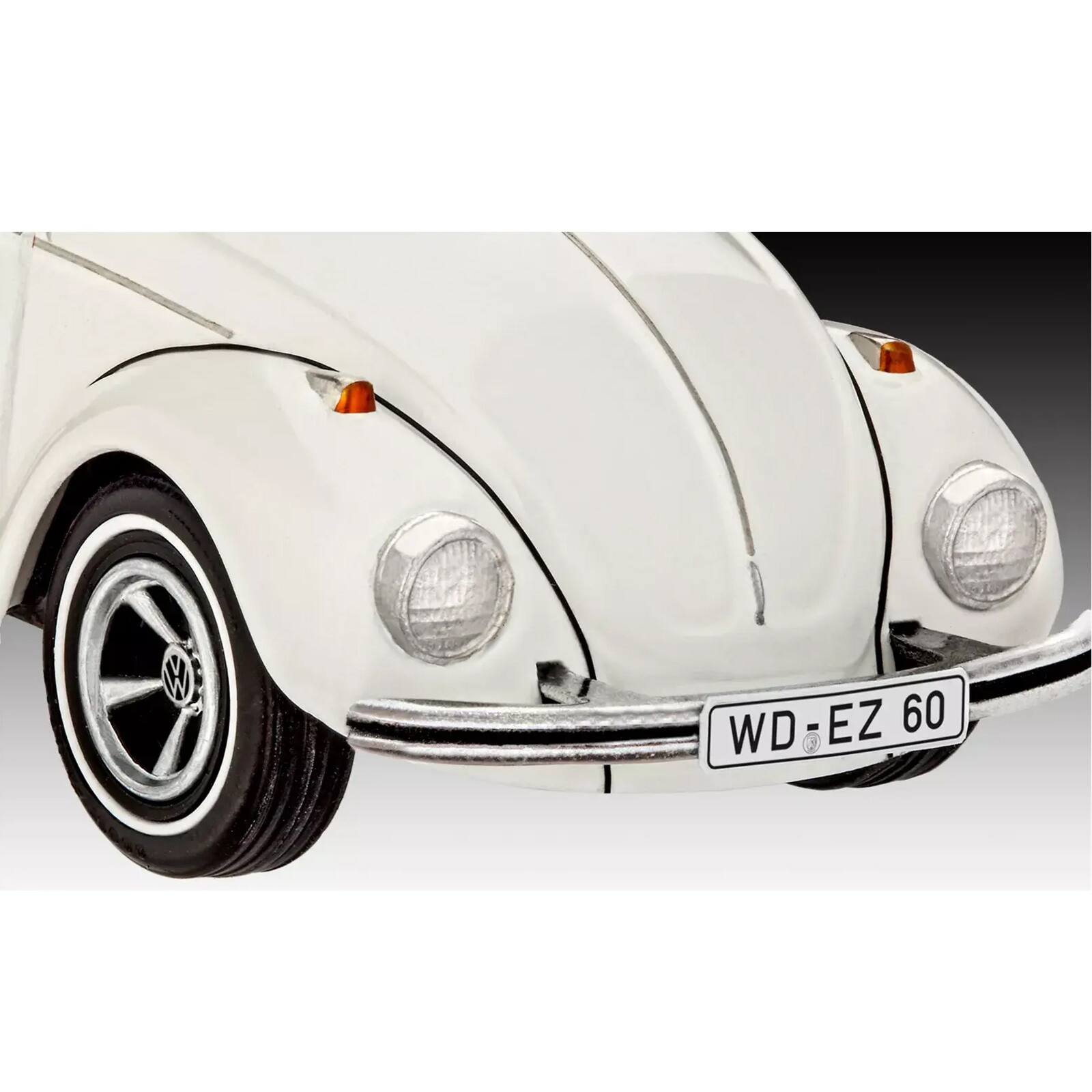 Alt View 3. Revell - Level 3 Model Kit 1968 Volkswagen Beetle All-Included Kit 1/32 Scale Model by Revell.