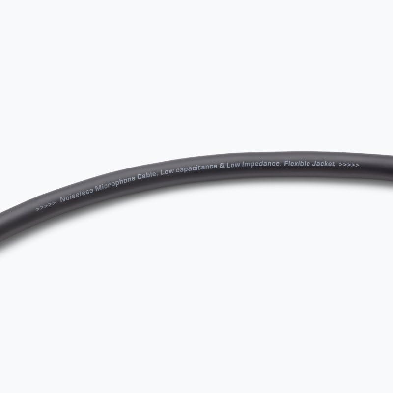 Noiseless Microphone Cable. Low capacitance & Low Impedance. Flexible Jacket >>>>>