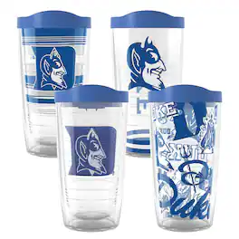 Tervis - Duke Blue Devils Four-Pack 16oz. Classic Tumbler Set - Multicolor