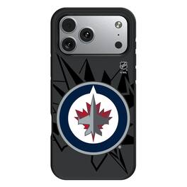 Keyscaper - NHL - Winnipeg Jets Bump Case with 8.2ft Drop Protection - 15 Plus - Multicolor