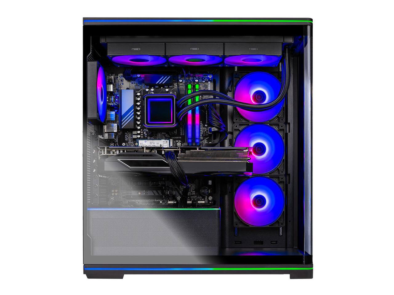 Alt View 3. Skytech Gaming - Skytech BLAZE5 - AMD Ryzen 7 9800X3D, 5080, 32GB 6000 MHz DDR5 RAM, 850W GOLD A3 PSU - Black.