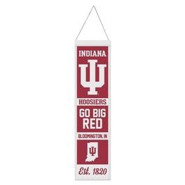 WinCraft - Indiana Hoosiers 8" x 32" Evolution Banner - Multicolor