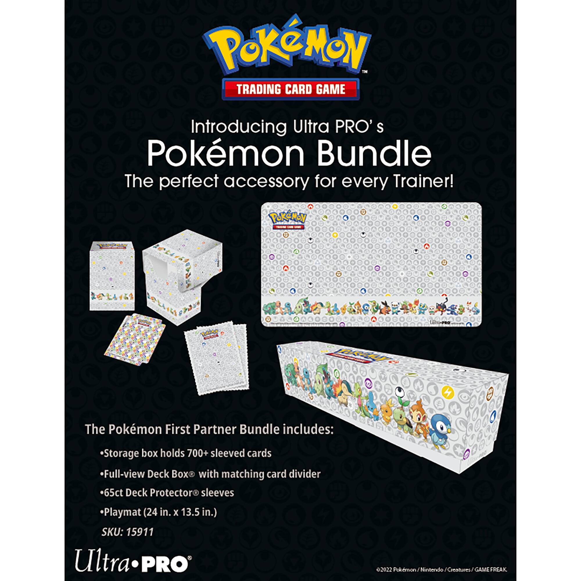 Best Buy: Ultra PRO Pokémon: First Accessory Bundle Storage Box for 700 ...