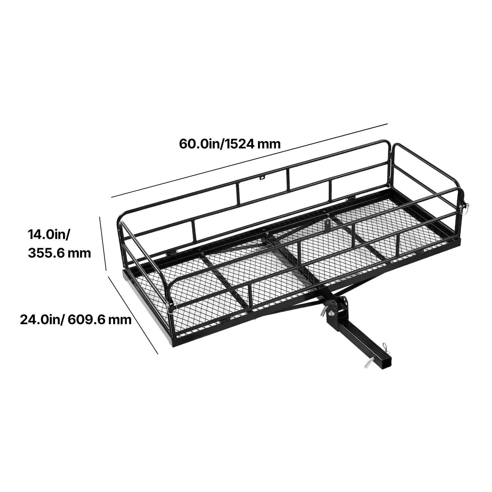 60.0in/1524mm
14.0in/ 355.6 mm
24.0in/ 609.6 mm