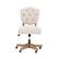 Alt View 14. Linon Home Décor - Upholstered Barrel Swivel Office Chair - Natural.