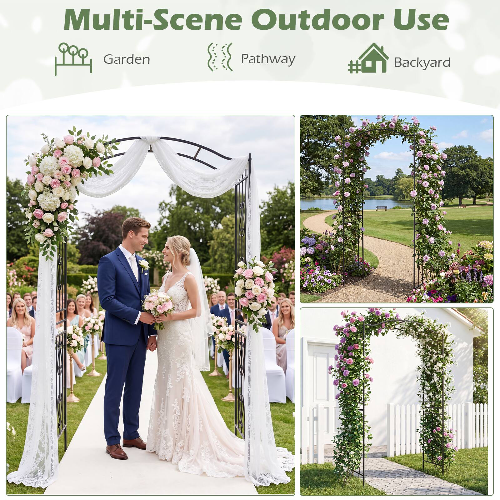 Multi-Scene Outdoor Use  
Garden  
Pathway  
Backyard  

Multi-Scene Outdoor Use Garden Pathway # Backyard