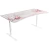 Front. Arozzi - Arena Ultrawide Curved Gaming Desk - Sakura.