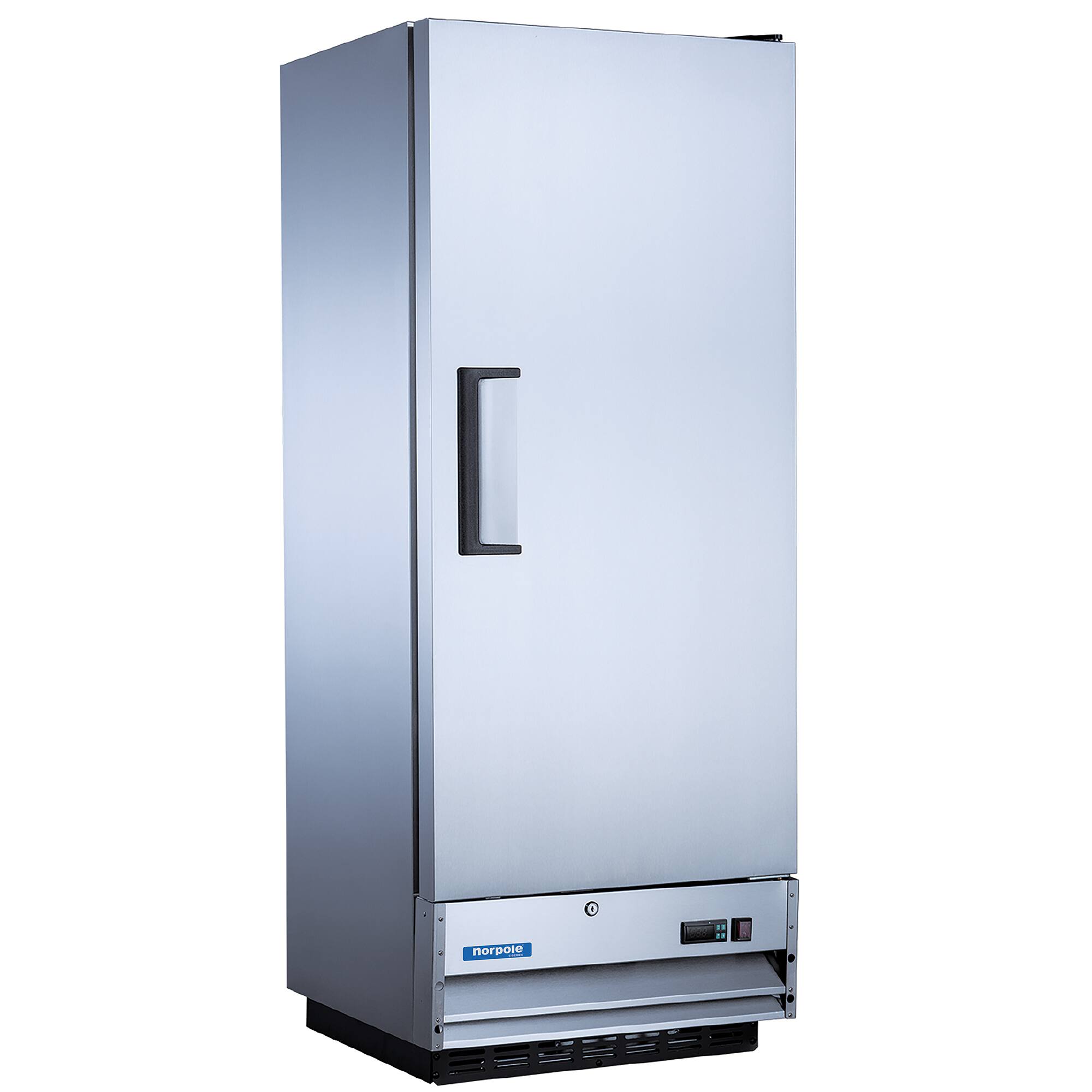 Alt View 4. Magic Chef - Commercial 12 cu. ft. Single Door Reach-In Refrigerator in Stainless Steel - Stainless Steel.