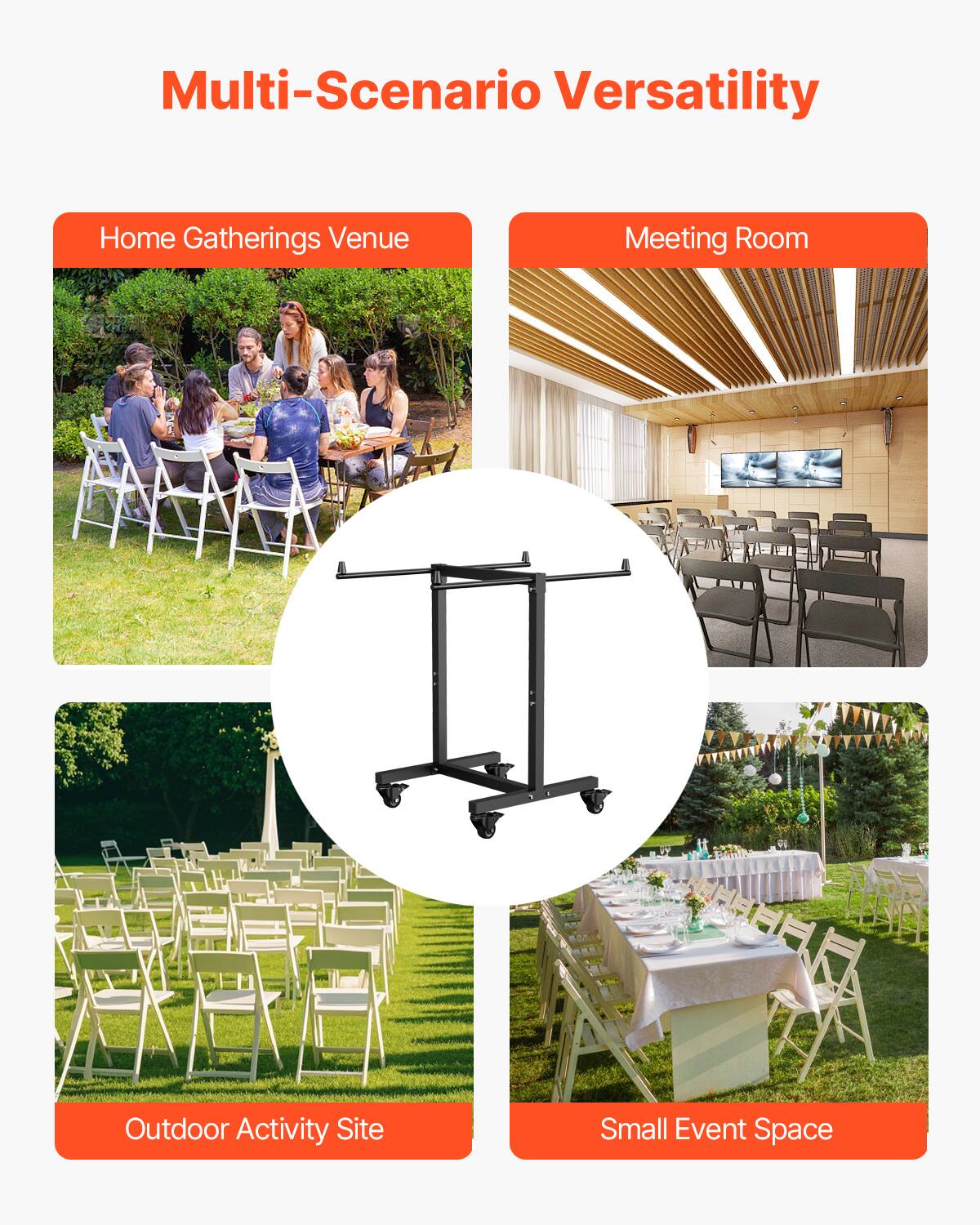 Multi-Scenario Versatility

Home Gatherings Venue
Meeting Room
Outdoor Activity Site
Small Event Space
