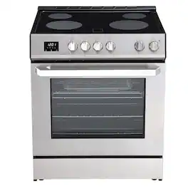 Rangaire - 30" Electric Range AirFry Convection Oven Slide-in RRE303TS - Stainless Steel