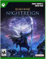 XBOX SERIES X XBOX ONE
ELDEN RING NIGHTREIGN
MATURE 17+ M ESRB
BANDAI NAMCO