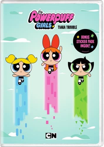 Front. Powerpuff Girls V1: Tiara Trouble   - DVD.