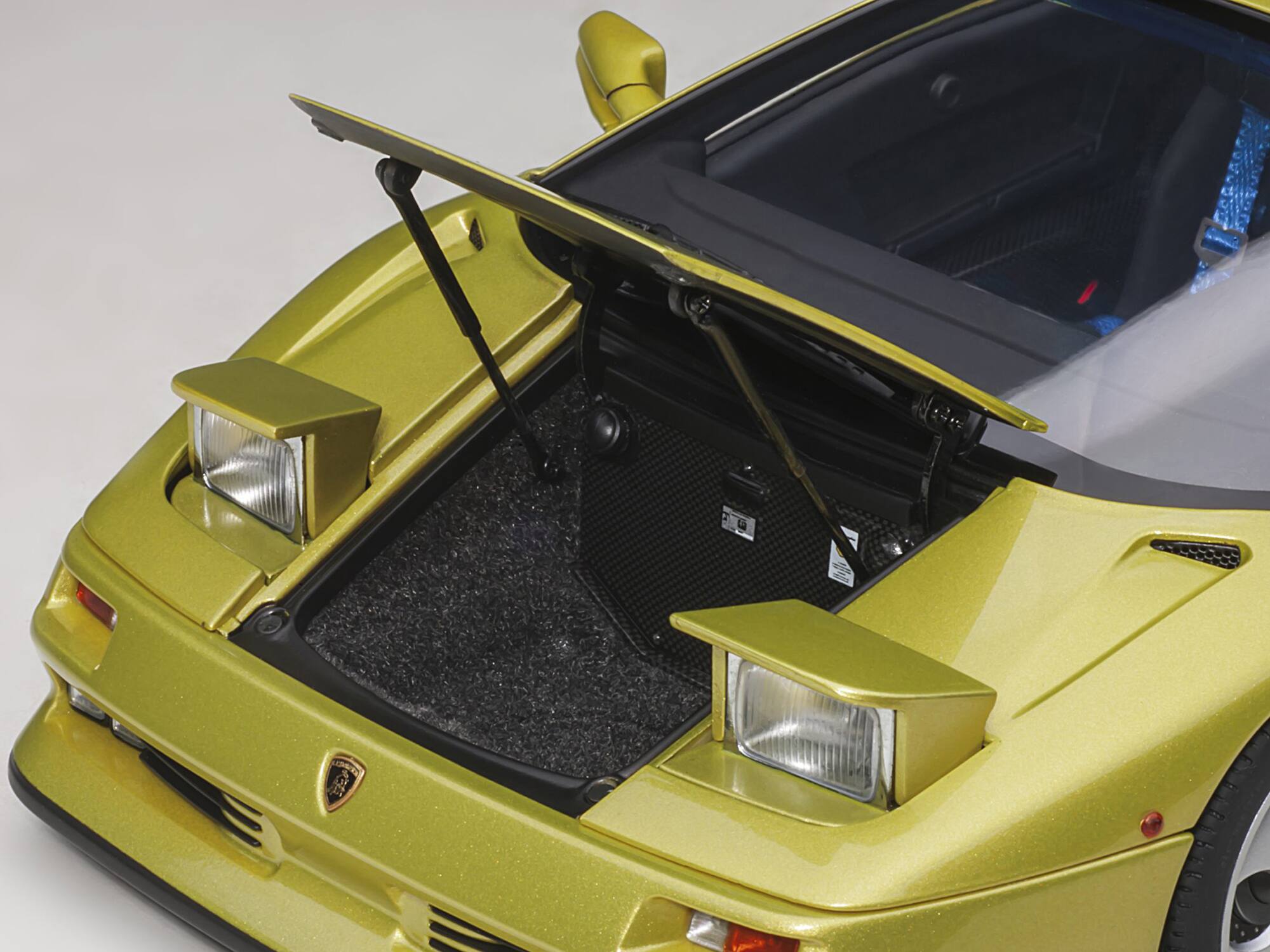 Alt View 2. Autoart - Lamborghini Diablo SE30 Giallo Spyder Yellow Metallic 1/18 Model Car by Autoart.