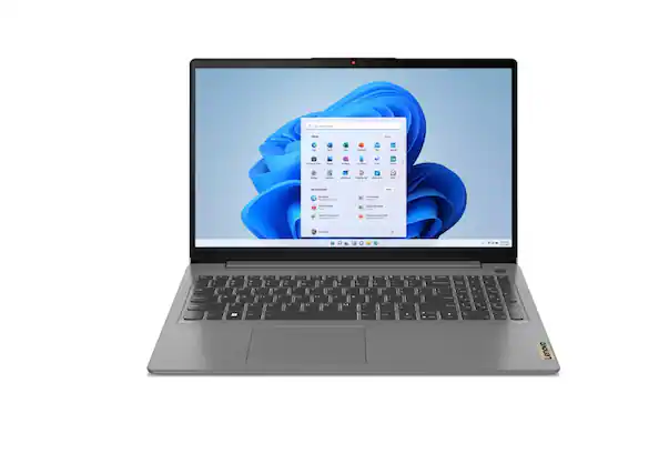 Front. Lenovo - Lenovo Laptop 82RK00YDUS 15.6" Touchscreen Intel i7-1255U 8GB RAM 512GB SSD Windows 11 Home - Gray - Gray.