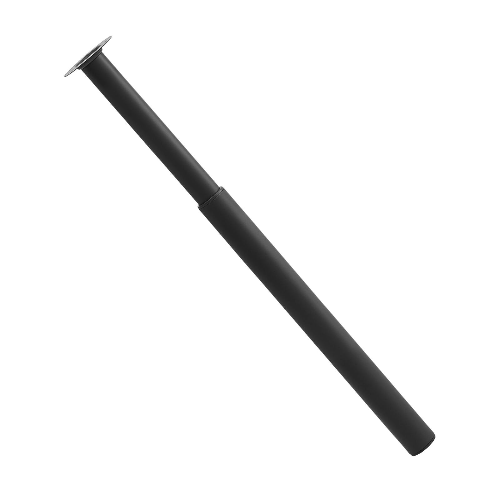 Alt View 5. VEVOR - Adjustable Table Legs, 28-43.3 in Steel Furniture Legs, 1200 lbs Max Load Heavy Duty, Quick Installation - Black.