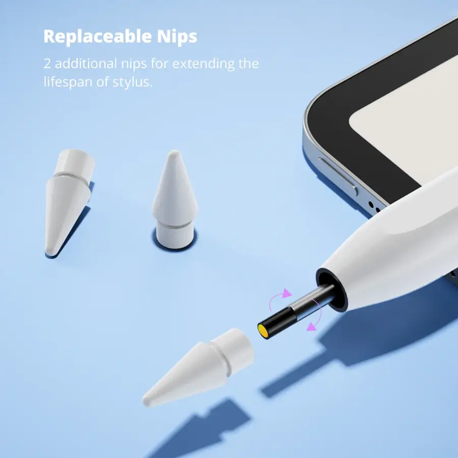 Tronsmart Kreda 10 Stylus Pen for Apple iPad 2018 2025, Tilt