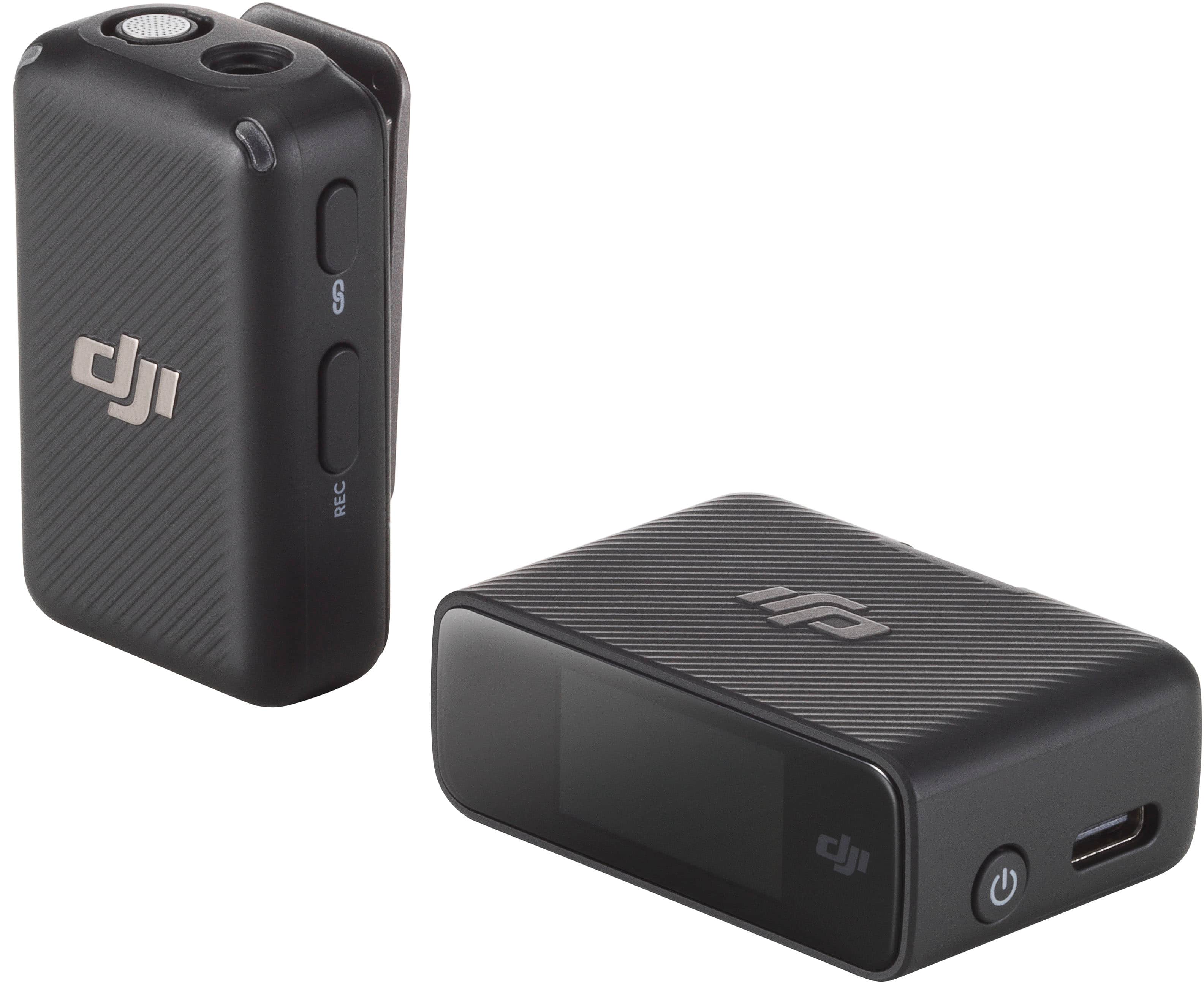 Back Zoom. DJI - Mic Mini (1 TX + 1 RX) - Black.