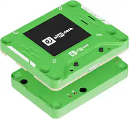 X-ORIGIN - AIPI-Lite AI Desktop Robot,Deep Conversations & Long Memory,Voice Cloning,Chat GPT Model,AI Pocket Robot - Green