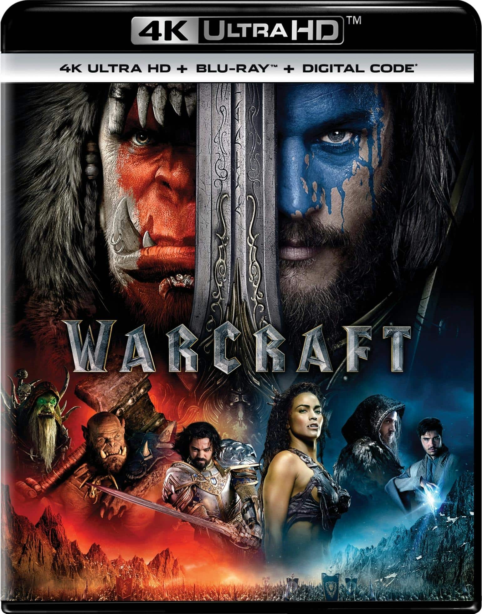 Front. Warcraft   - 4K Blu-Ray.