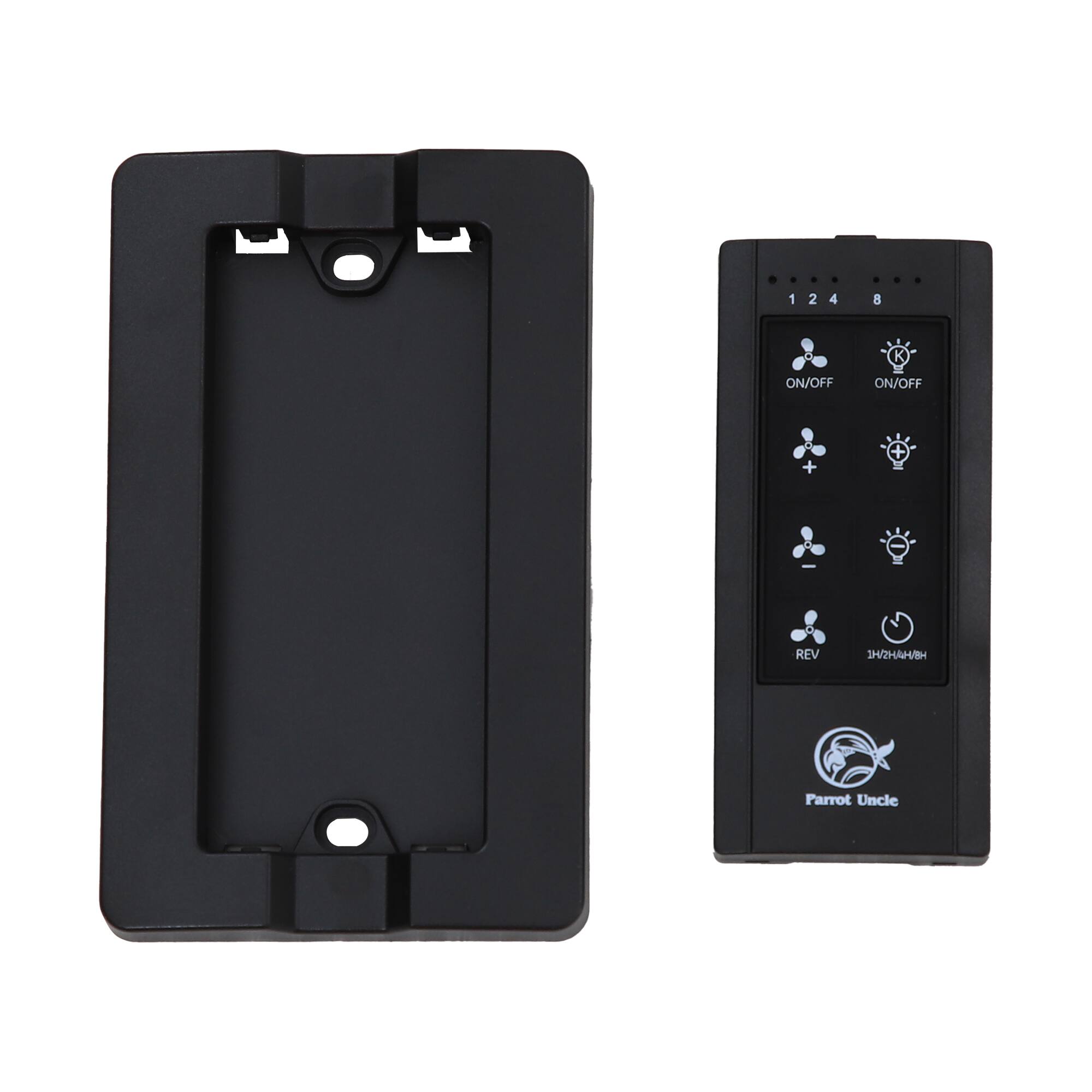 1 124 2 4 8  
ON/OFF ON/OFF  
+ +  
REV SH/HAH/BH  
Parrot Uncle