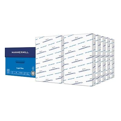Hammermill - Copy Plus 8.5" x 14" Copy Paper, 20 lbs., 92 Brightness, 5000 Sheets/Carton - White