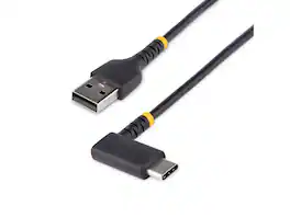 StarTech.com - 6in (15cm) USB A to C Charging Cable Right Angle R2ACR-15C-USB-CABLE