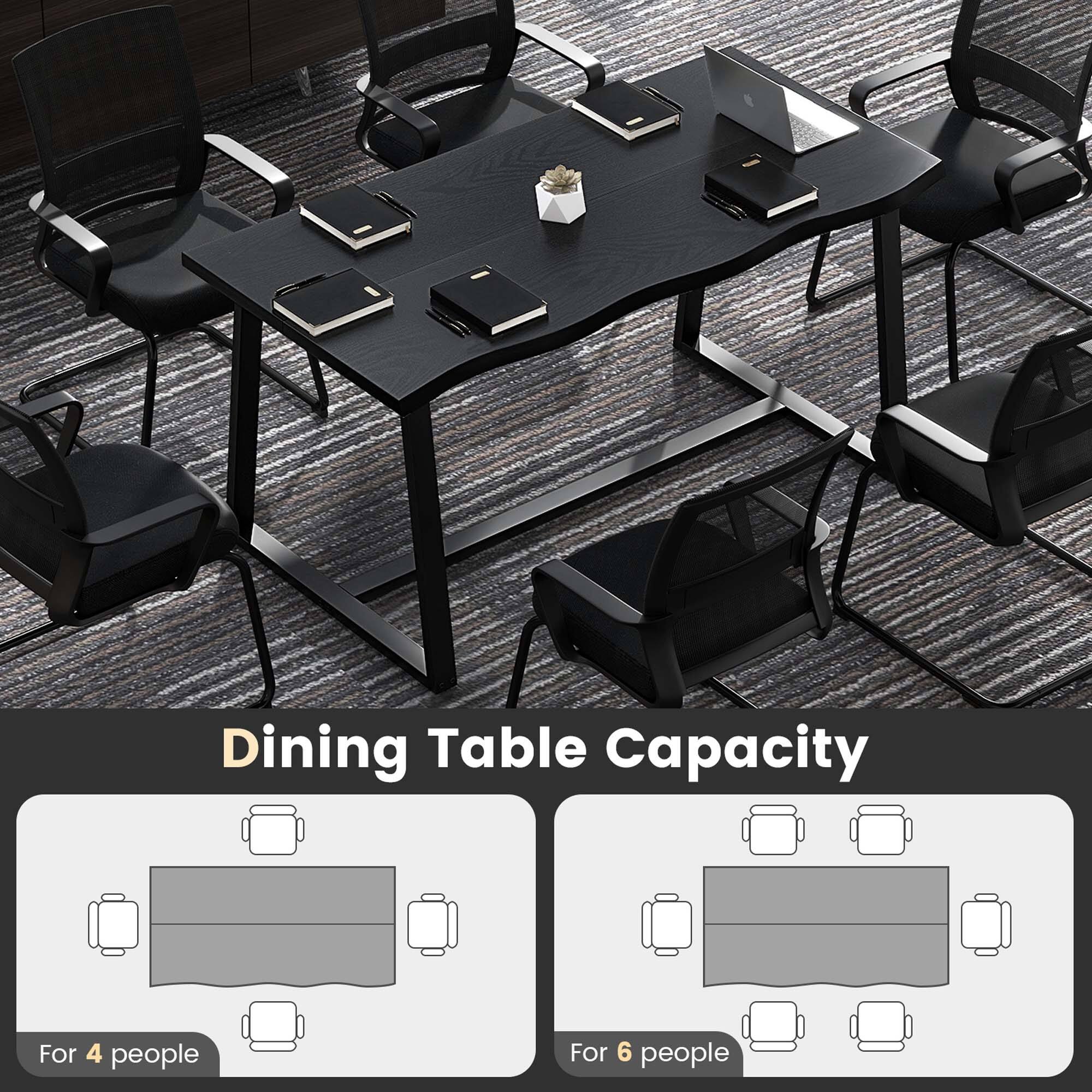 Dining Table Capacity: For 4 people For 6 people