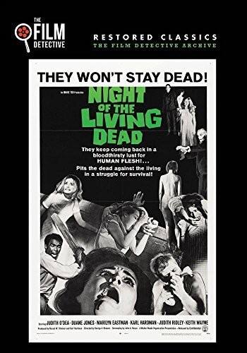 Front. Night of the Living Dead   - DVD.