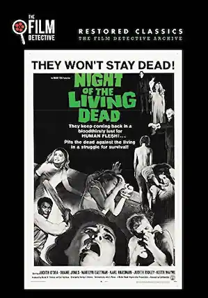 Front. Night of the Living Dead - DVD.