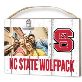Jardine - NC State Wolfpack 8'' x 10'' Weathered Clip It Frame - White