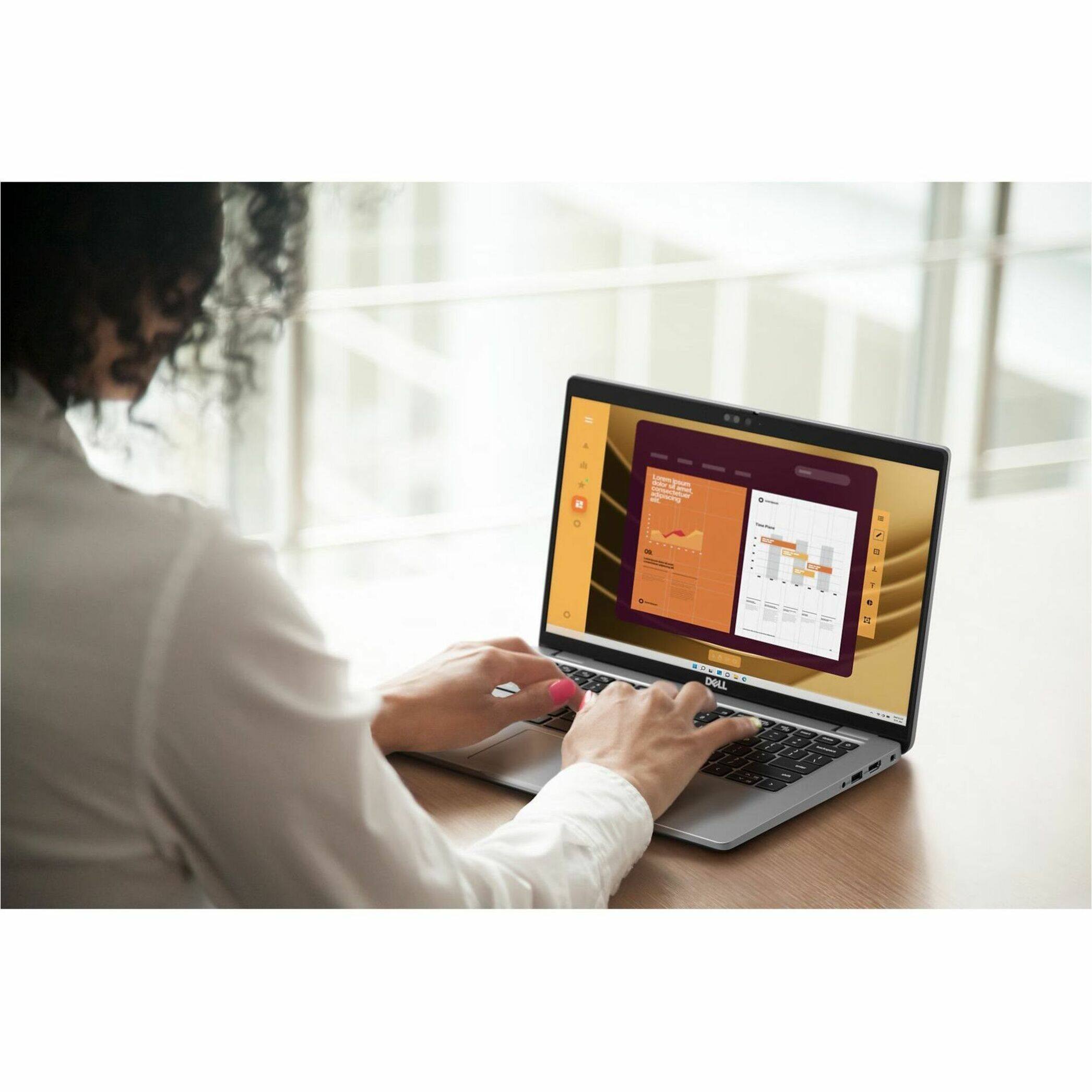 Alt View 22. Dell - Latitude 5000 14" Laptop - Intel Core Ultra 7 with 16GB Memory - 512 GB SSD - Titan Gray.