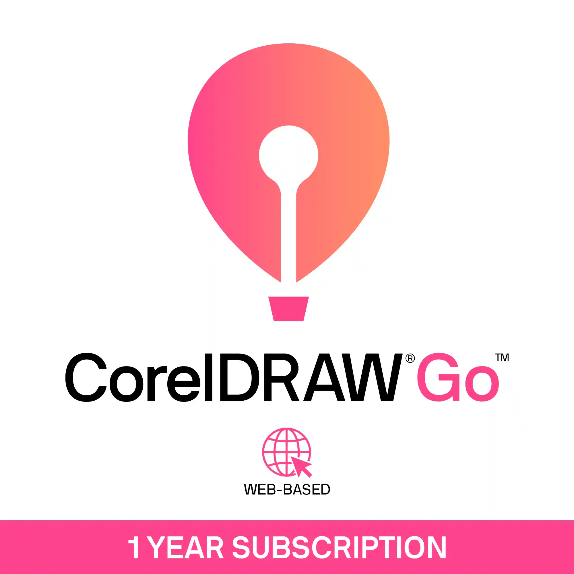 CoreIDRAW Go Web-Based 1 Year Subscription
