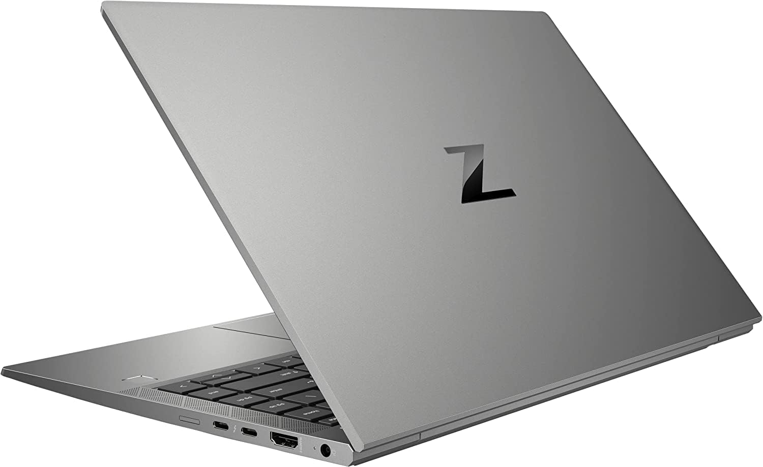 Alt View 3. HP - ZBook Firefly G8 Mobile Workstation 14" FHD Intel i5-1135G7 2.40 GHz 8 GB 256 GB SSD Intel Iris Xe Graphics W11P Laptop - Gray.