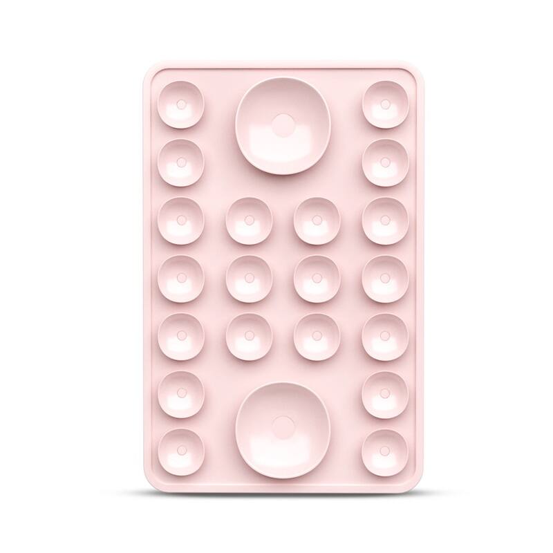 Alt View 1. Mybat - MyBat Ultra Clingy MagSafe Suction Phone Mount – Rose - Rose.