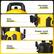 - Portable handle
- Gun Holder
- Power cord holder
- Hose Holder