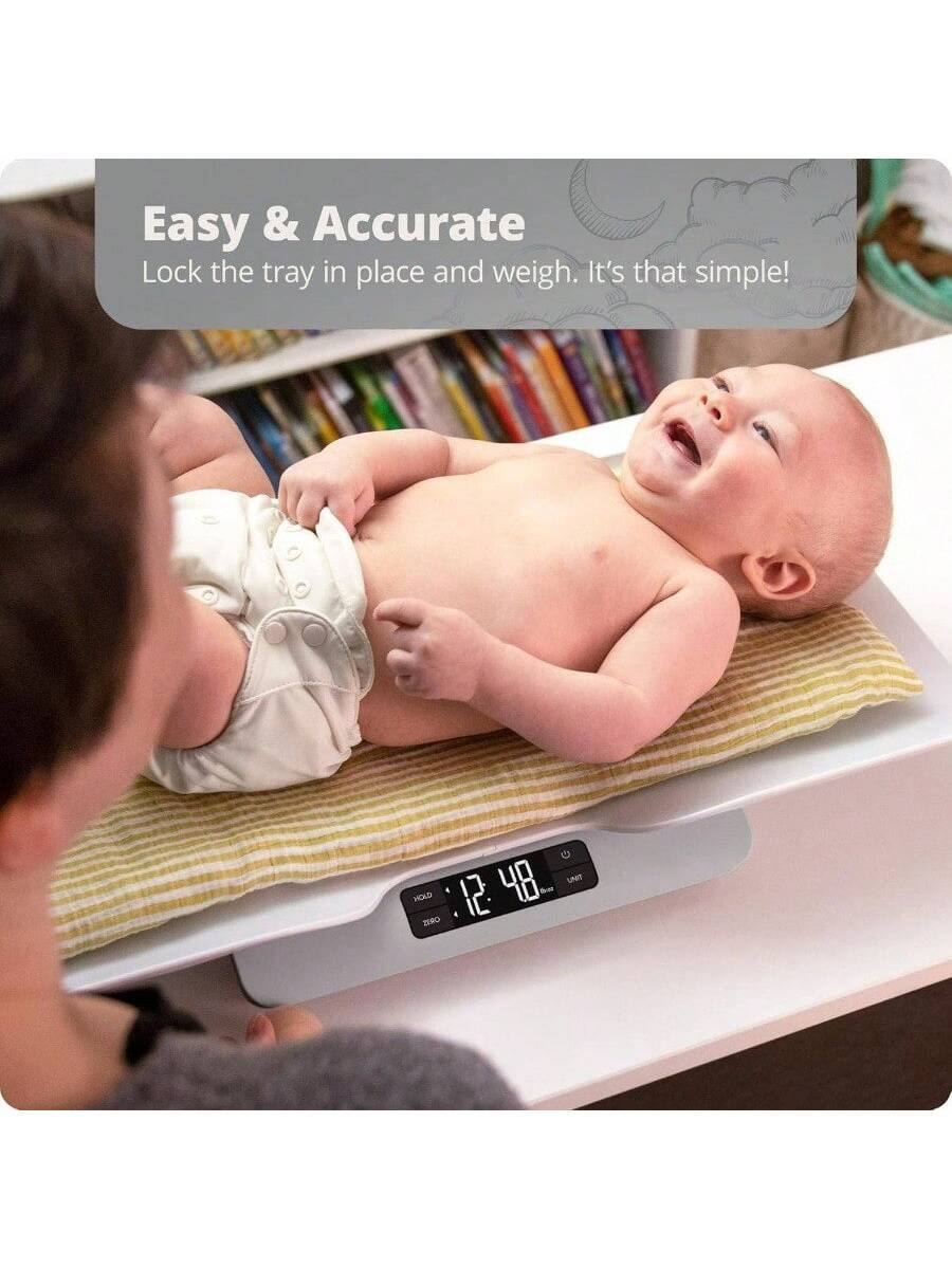 Easy & Accurate  
Lock the tray in place and weigh. It's that simple!