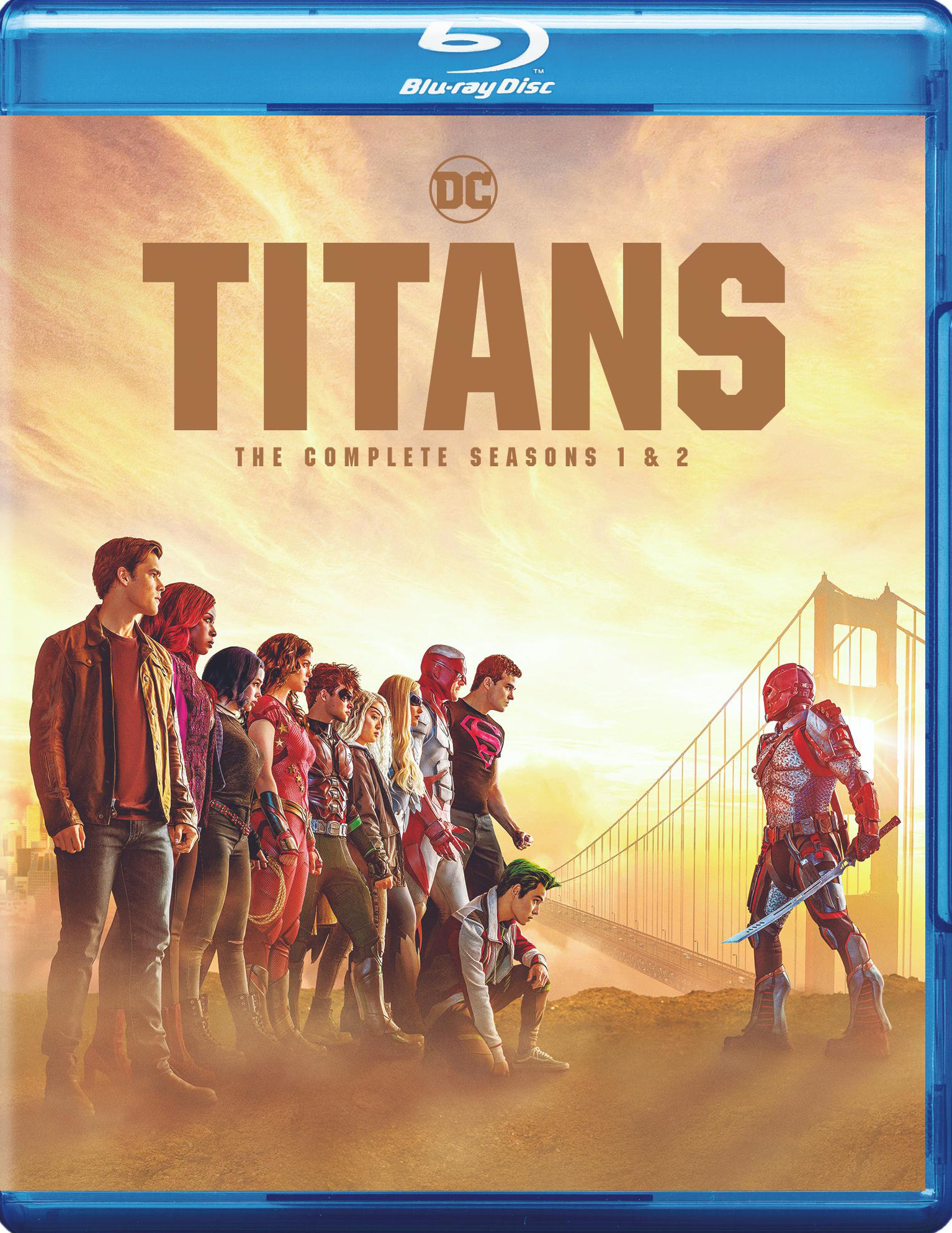  Titans: The Complete First Season (Blu-ray) : Various