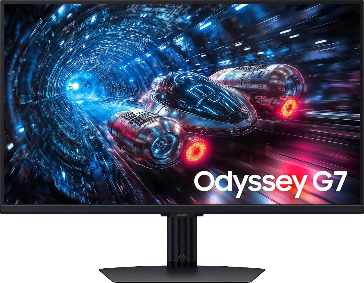 Alt View 6. Samsung - Samsung LS27FG706ENXZA 27" Odyssey G70F 4K Gaming Monitor (2026) - Black.
