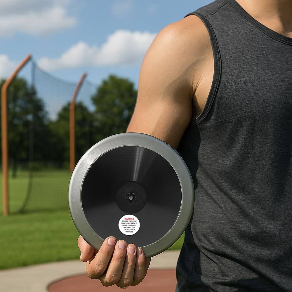 Alt View 5. Amber Sporting Goods - Amber Fight Gear Grand Prix Discus IAAF Certified Training Discus, 85% Rim Weight, ABS Plates, 2kg - Multicolor.