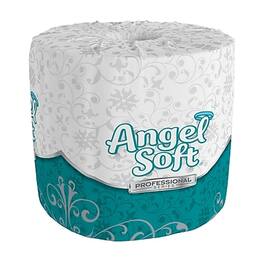 Angel Soft - Ultra Professional Series Recycled Toilet Paper, 2-ply, White, 450 Sheets/Roll, 20 Rolls/Case (16620)