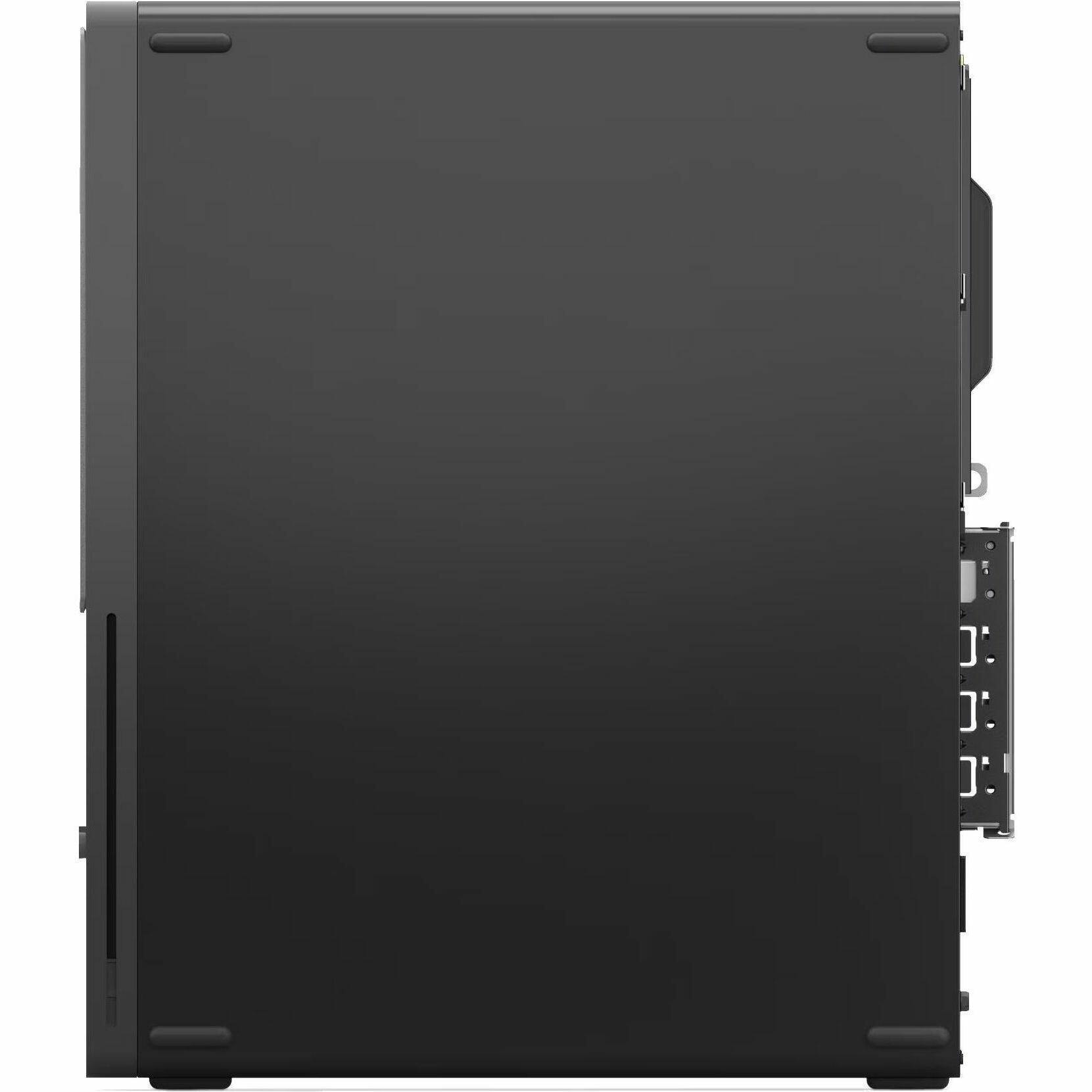 Left. Lenovo - Lenovo ThinkCentre neo 55s Gen 6 Desktop - AMD Ryzen 7 250, 16GB RAM, 512GB SSD, Win 11 Pro, Radeon 780M, Wi-Fi 6 - Black.