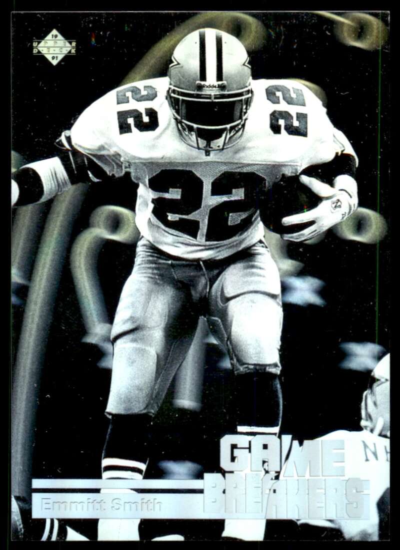 19 U P A R P P R D T C K 91 22 22 2a Z GAME BREAKERS Emmitt Smith