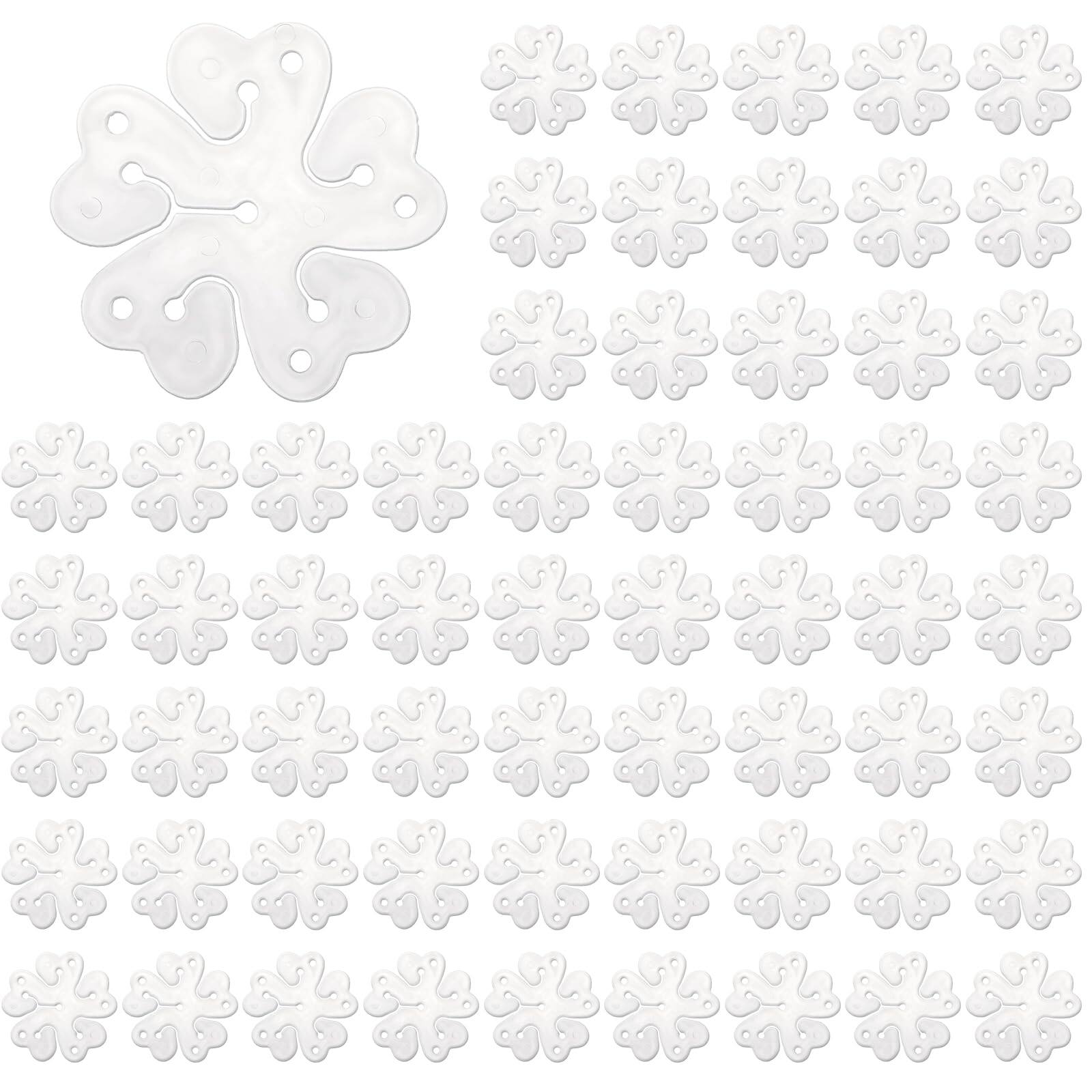 Vulpecula Spade Xindojuz 60 PCS Balloon Clips for Balloon Arch, Plastic ...