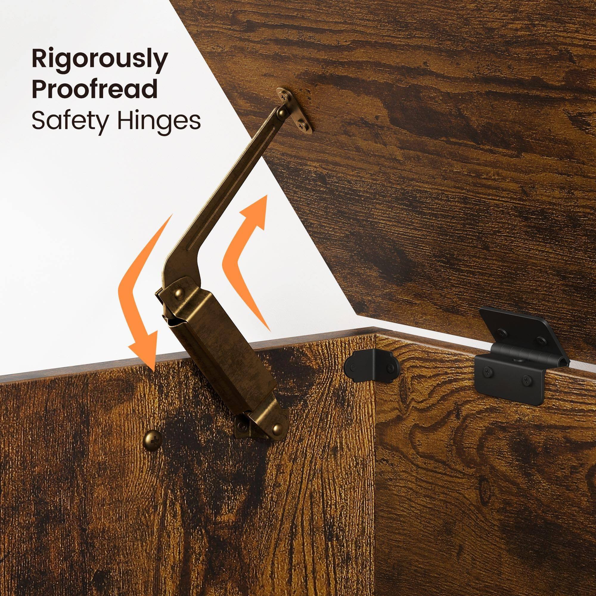 Rigorously Proofread Safety Hinges