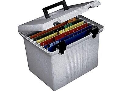 Alt View 1. Pendaflex - Pendaflex Hanging File Box, Letter Size, Granite (PFX 41747) - Granite.