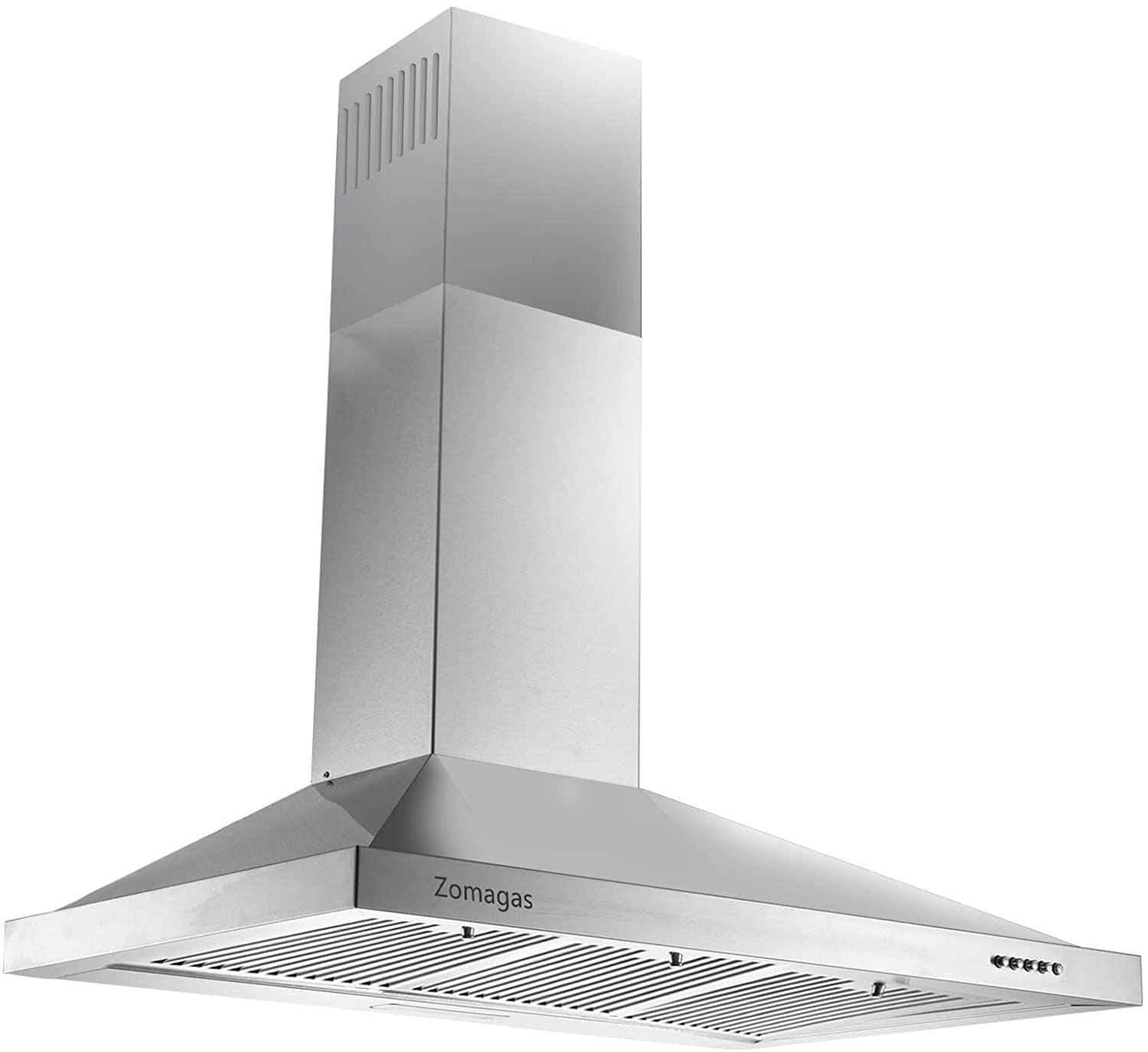 Akoasm - 36 inches - Convertible - Wall Range Hood - Silver